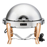 精工 TCB6703 温控镀金全翻盖球形宴会餐炉 自助餐炉