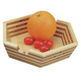 角形竹水果盘
