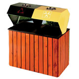 瑞瑜宝 SOB-1332 环保分类垃圾箱